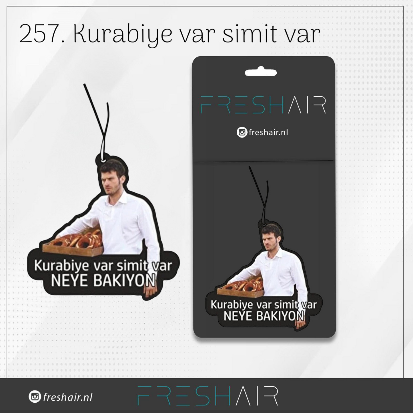 Kurabiye var simit var