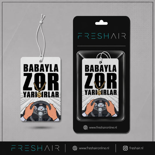 babayla zor yarisirlar