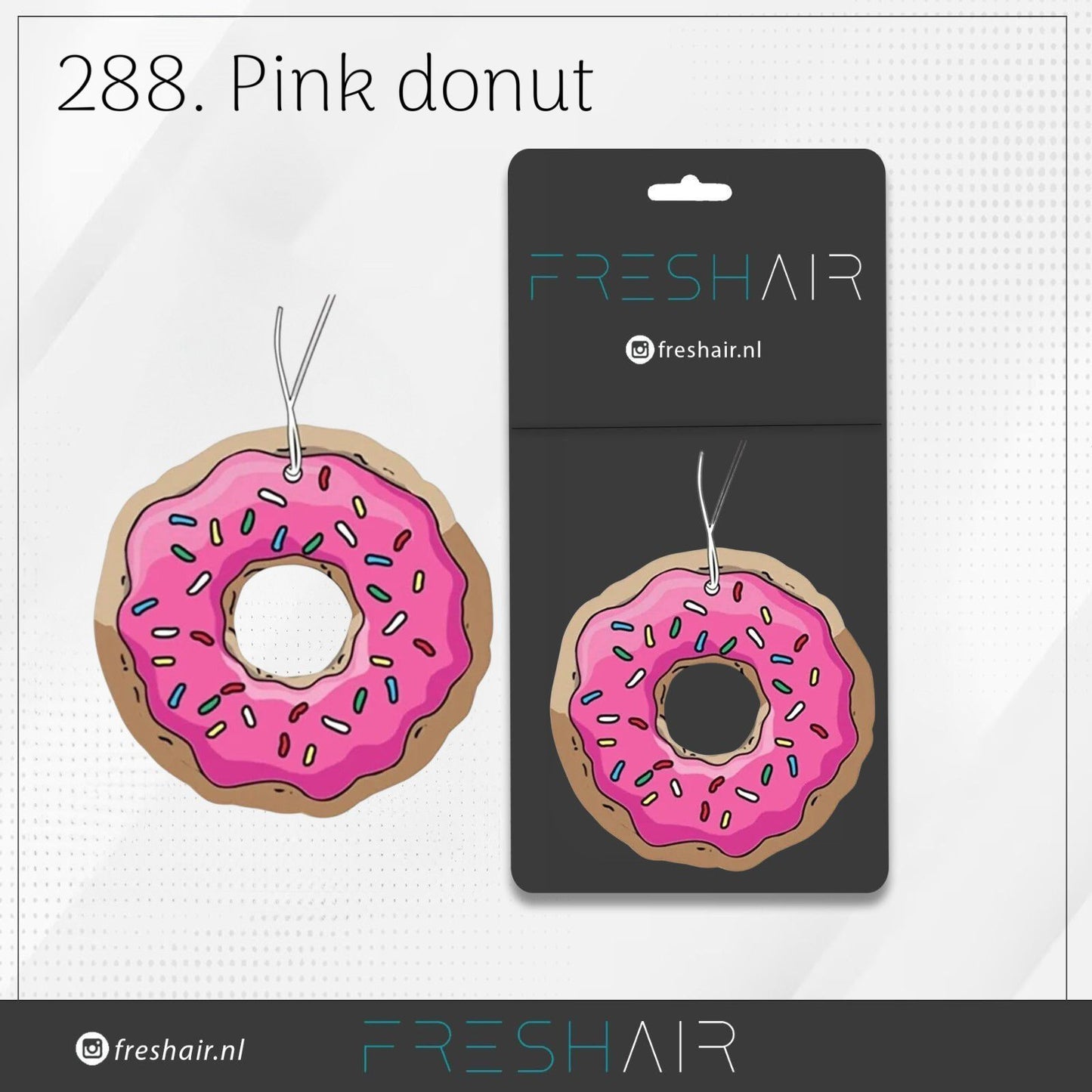 Pink donut